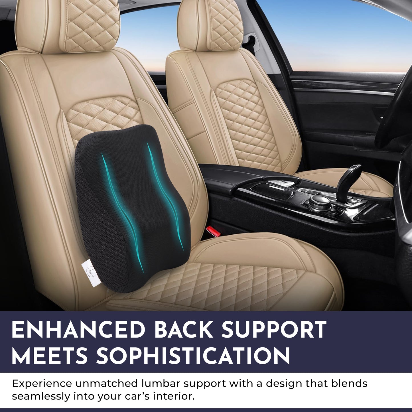 Car Neck & Back Support Pillow