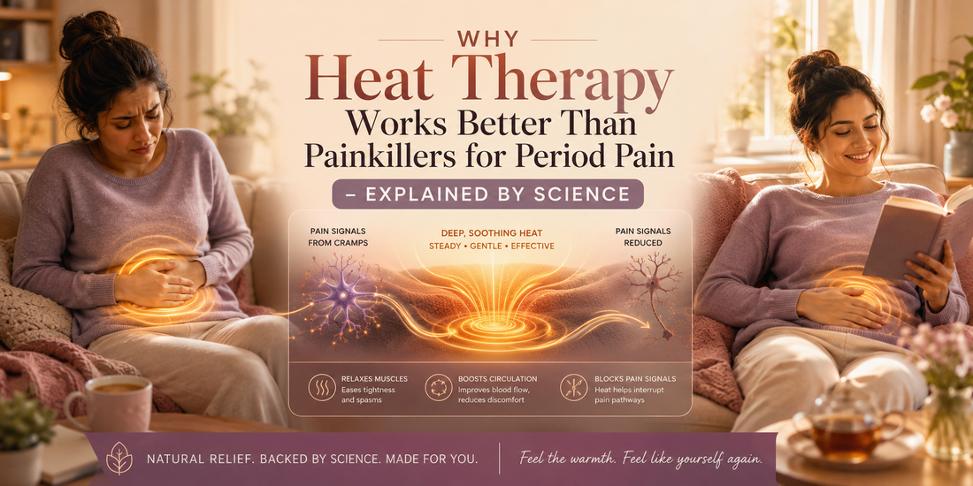 Why Heat Therapy Works Better Than Painkillers for Period Pain — Explained by Science