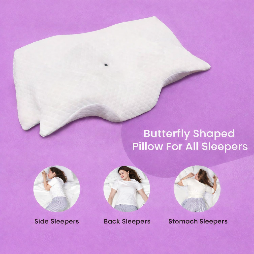 Butterfly Pillow - Orthopaedic Neck Support