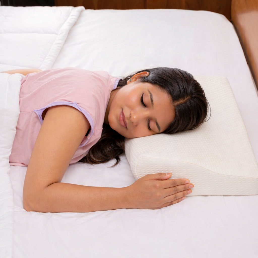 Orthopaedic Memory Foam Cervical Pillow for Neck Pain Relief