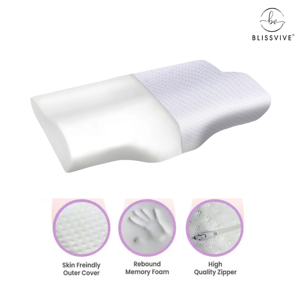 Orthopaedic Memory Foam Cervical Pillow for Neck Pain Relief